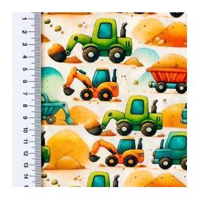 Poplin digital, Entrepren�rmaskiner